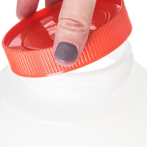 Stor N' Pour® CONTAINER PLASTIC GALLON BACK UP ASSORTED COLOR CAPS