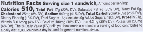 Sandwich Tuna Salad Classic