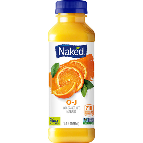 Naked Juice JUICE ORANGE 100% PLASTIC BOTTLE