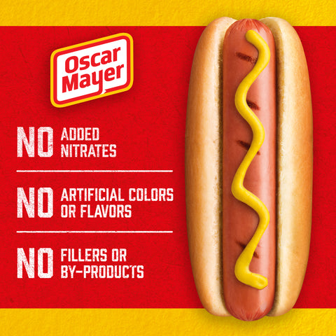 Kraft Oscar Mayer Hot Dog - Louis Rich Original Turkey Frank, 16 Ounce -- 12 per case.