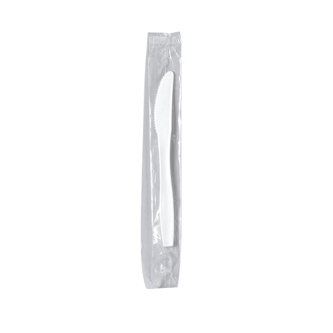 Knife Plastic Medium Weight White Iw Pp