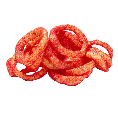 Funyuns Flamin Flavored Hot Onion Rings, 1.25 Ounce -- 64 per case