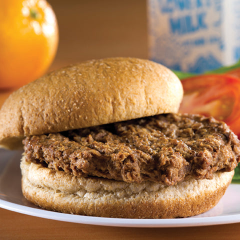 Tenderbroil® BEEF PATTIE FLAME GRILLED SMART PICKS™ SOY ADDED CN FC 2 OZ 10000002125
