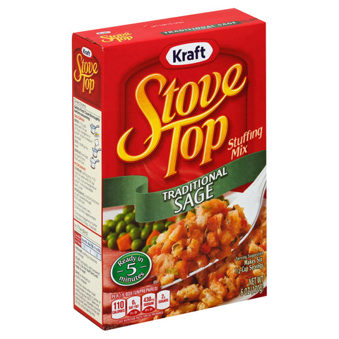 Kraft STUFFING STOVE TOP TRADITIONAL SAGE