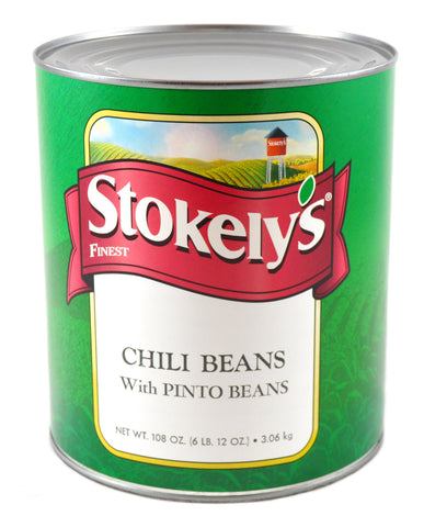 Stokely Chili Beans, 108 Ounce -- 6 per case.