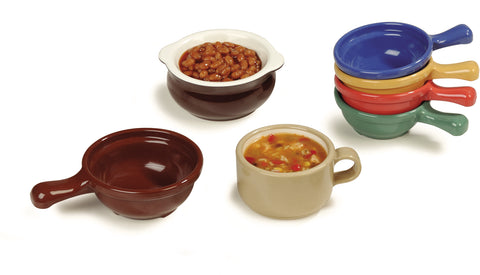 Carlisle BOWL SOUP HANDLED MEADOWGREEN 4-5/8