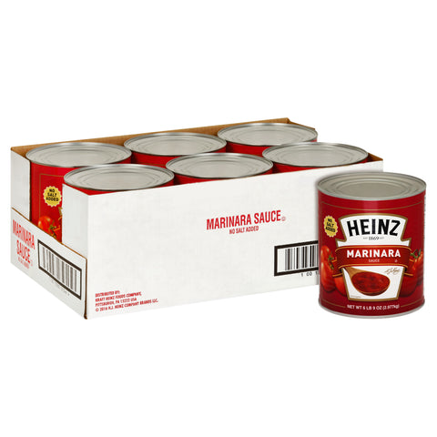 Sauce Marinara No Salt Added