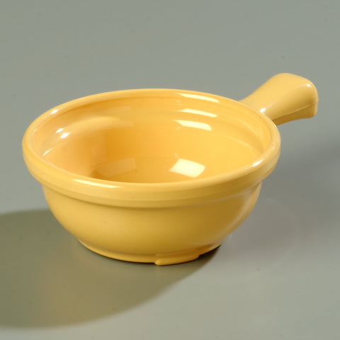 Carlisle BOWL SOUP HANDLED HONEY YELLOW 4-5/8