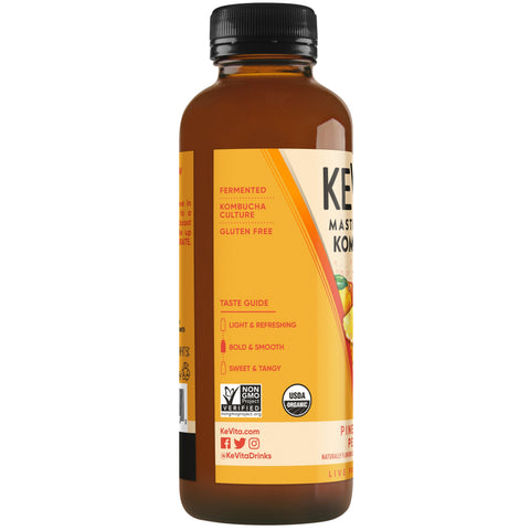 Kevita DRINK KEVITA KOMBUCHA PINEAPPLE PEACH