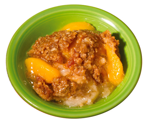 Good Old Days Peach Crisp, 5.5 Pound -- 4 per case.