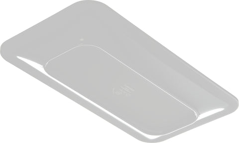 Carlisle PAN FOOD STORAGE DESIGNER DISPLAYWARE™ WHITE THIRD SIZE 1 DEEP