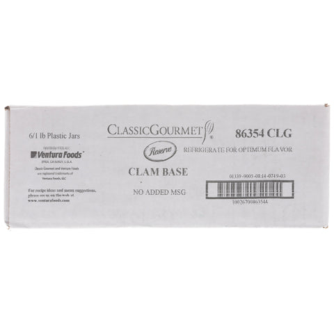 Ventura Foods Classic Gourmet Real Clam Base, 1 Pound -- 6 per case.