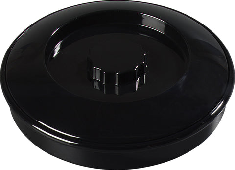 Carlisle SERVER TORTILLA W/ LID PLASTIC BLACK 7.5