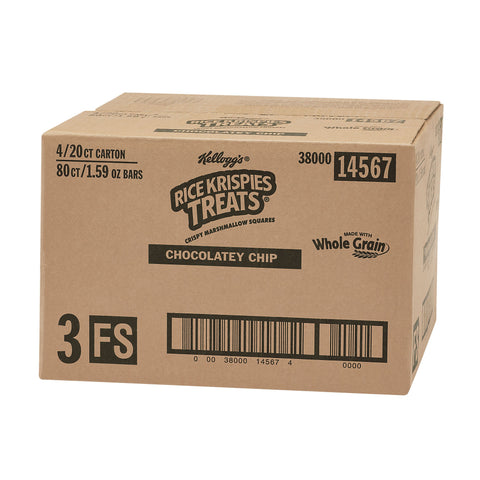 Snack Bar Rice Krispies Treats® Chocolatey Chip Made W/ Whole Grain