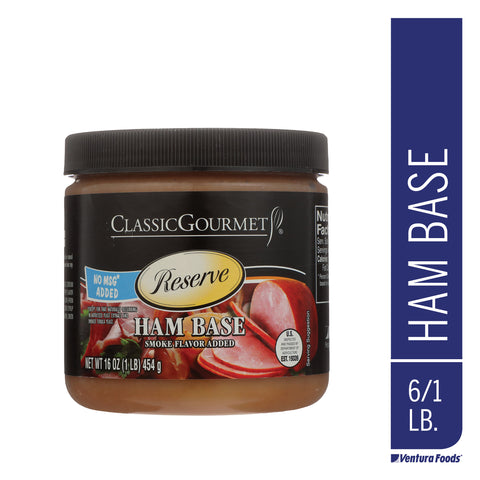 Ventura Foods Classic Gourmet Real Ham Base, 1 Pound -- 6 per case.