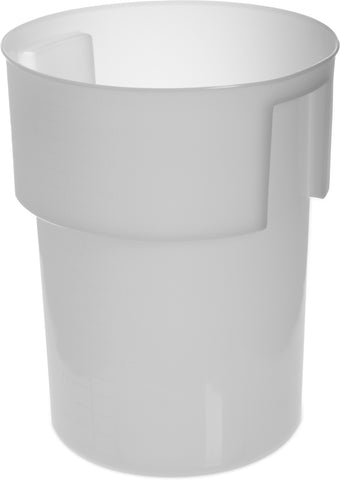 Carlisle CONTAINER BAIN MARIE PLASTIC WHITE 22 QT