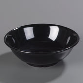 Carlisle BOWL SERVING FOOTED MELAMINE BLACK 24 OZ