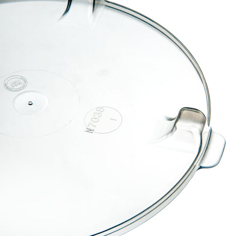 Carlisle LID CROCK CLEAR PP 7.25