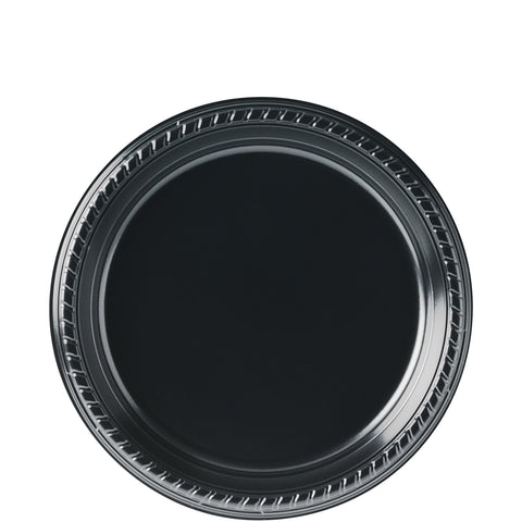 Solo® PLATE PLASTIC BLACK PARTY 9