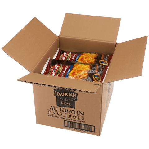 Idahoan Real Au Gratin Casserole Potatoes, 20.35 Ounce -- 12 per case.