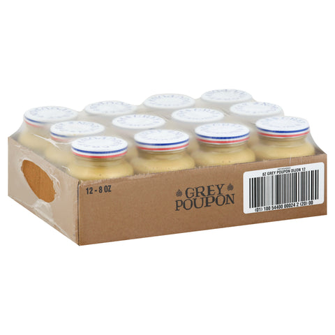 Kraft Grey Poupon Dijon Mustard, 8 Ounce -- 12 per case.