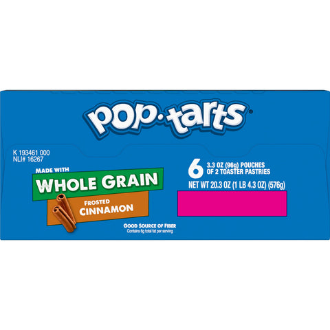 Pastry Pop-tarts® Made W/ Whole Grain Frosted Cinnamon