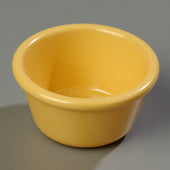 Carlisle RAMEKIN SMOOTH MELAMINE HONEY YELLOW 4 OZ