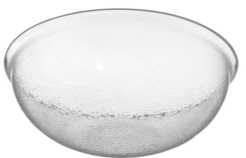 Carlisle BOWL ACRYLIC ROUND PEBBLED CLEAR 7 QT