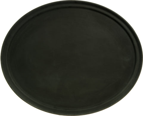 Carlisle TRAY SERVICE GRIPTITE OVAL BLACK 22X27