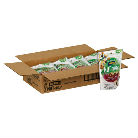 Planters Omega 3 Mix Nut-rition Snack Nuts, 5.5 Ounce -- 8 per case.