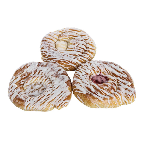 Danish Variety 8 Apple, 8 Cheese, And 8 Raspberry Iw