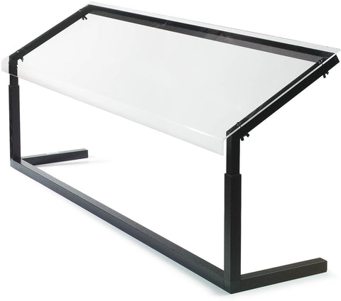 Carlisle SNEEZEGAURD ADJUSTABLE SINGLE-SIDED BLACK 48
