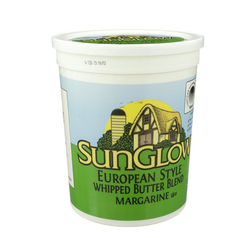 SunGlow European Style Whipped Butter Blend, 3.5 Pound -- 6 per case