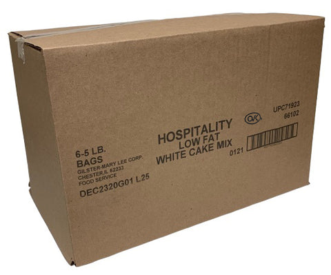 Hospitality CAKE MIX WHITE LOW FAT