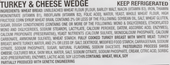 Sandwich Turkey & Cheese On Wheat Bread Wedge 301043-012-1