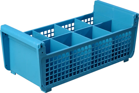 Carlisle FLATWARE BASKET W/O HANDLE 8-COMPARTMENT
