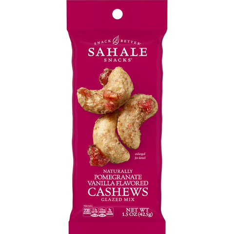 Snack Mix Nut Cashew W/ Pomegranate Vanilla