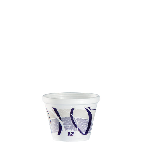 Dart Impulse® CONTAINER FOAM PURPLE & GREY 12 OZ