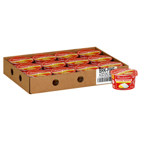 Breakstone's Cottage Doubles Pineapple Cottage Cheese, 4.7 Ounce -- 12 per case
