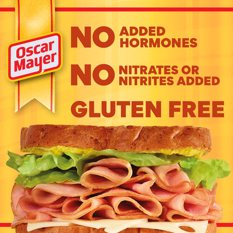 Oscar Mayer Deli Fresh Meat Shaved Honey Ham, 9 Ounce -- 8 per case.
