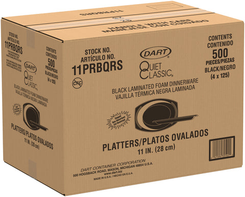 Dart Quiet Classic® PLATTER FOAM LAMINATED BLACK 11