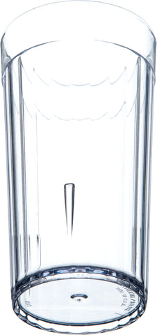 Carlisle TUMBLER PLASTIC FLUTED CLEAR 12 OZ