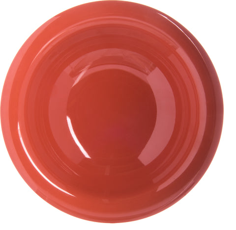 Carlisle BOWL RIMMED DURUS® MELAMINE SUNSET ORANGE 12 OZ
