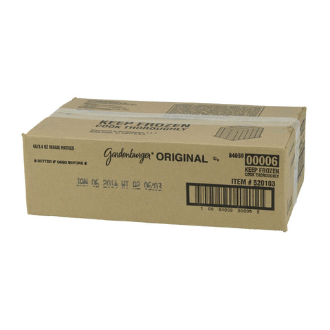 Kelloggs Garden Original Veggie Burger, 3.4 Ounce -- 48 per case.