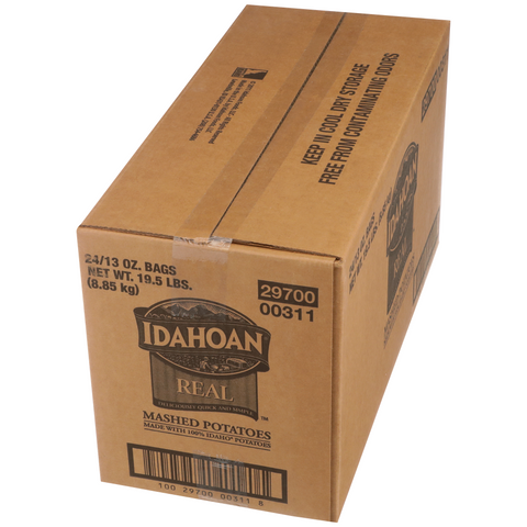 Idahoan Real Mashed Potatoes, 13 Ounce -- 24 per case.