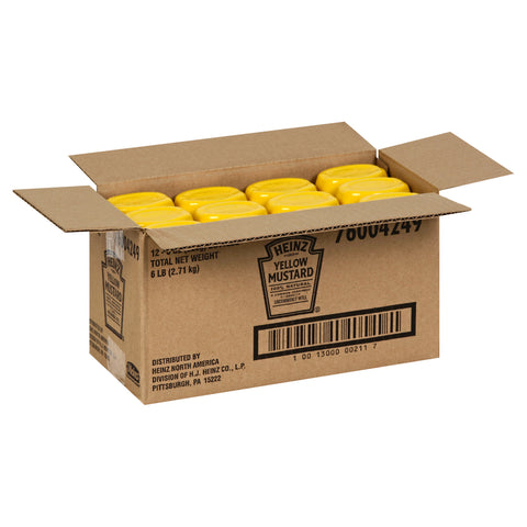 Heinz Yellow Mustard, 8 Ounce -- 12 per case.