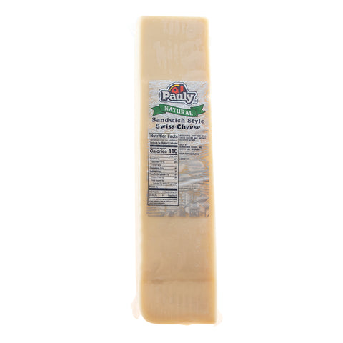 Pauly CHEESE SWISS SANDWICH LOAF GRADE C BIG EYE