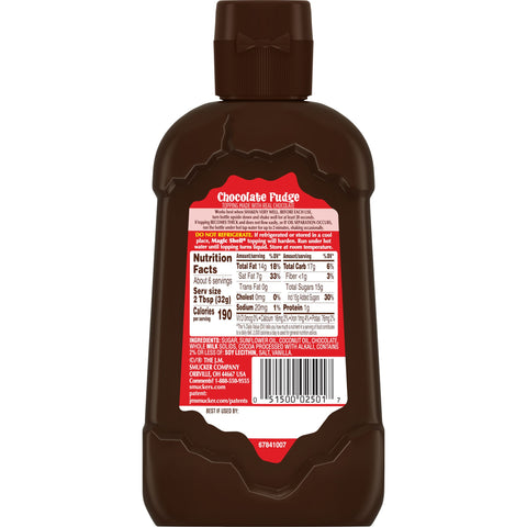 Smucker's® TOPPING MAGIC SHELL CHOCOLATE FUDGE