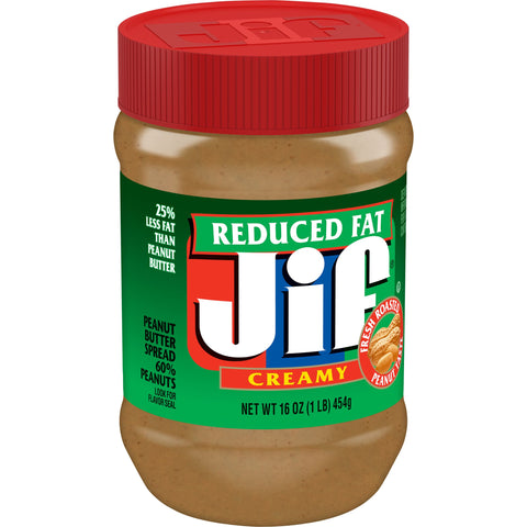 Jif Creamy Peanut Butter, 16 Ounce -- 12 per case.