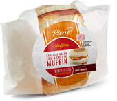 Hot 'n' Ready® SANDWICH CANADIAN BACON EGG & CHEESE MUFFIN 4.4 OZ 10000002986